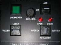 Binnenbediening ballastjet